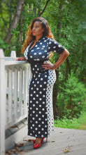 Load image into Gallery viewer, She is Creative Polka Dot Maxi (Plus Size Available)