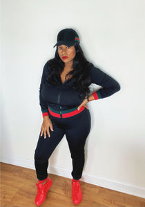 GG Inspired Jogger Set (Plus Size Available)