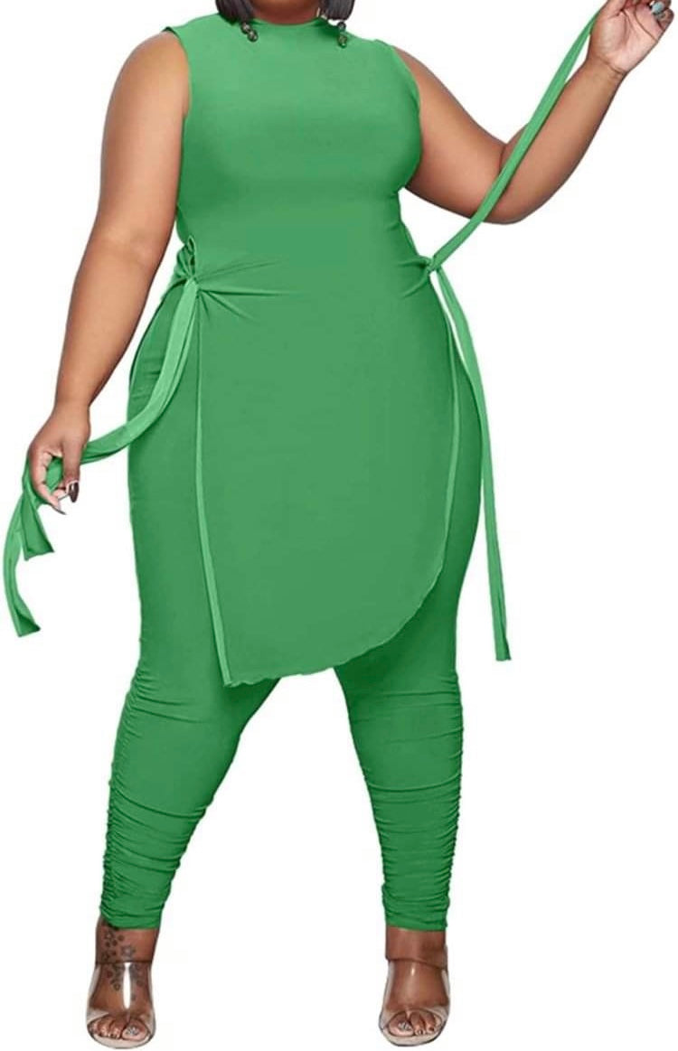 Green Queen Set - Plus Size Only