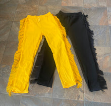 Load image into Gallery viewer, Fall Fringed Joggers - Plus Size Available