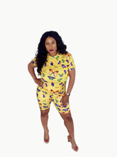 Load image into Gallery viewer, Butterfly 2pc Short Set - Plus Size Available