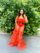 Load image into Gallery viewer, Juliette Sheer Maxi Dress