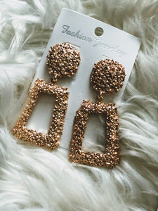 Cleopatra Gold Plated Earrings
