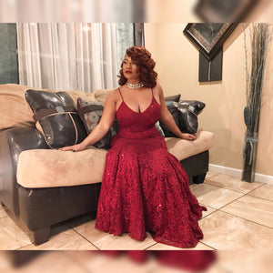 Red Light Special Fishtail Maxi