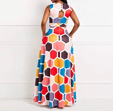 Load image into Gallery viewer, Perfect Angles Fit &amp; Flare Maxi (Plus Size Available)