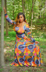 She is Courageous Maxi Dress (Plus Size Available)