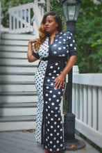 Load image into Gallery viewer, She is Creative Polka Dot Maxi (Plus Size Available)