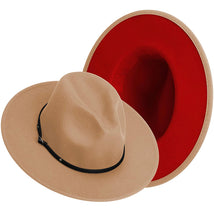 Load image into Gallery viewer, Red Bottom Fedora
