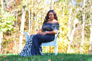 Who's That Lady Gown (Plus Size Available) *New