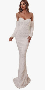 Sequin Fishtail Gown