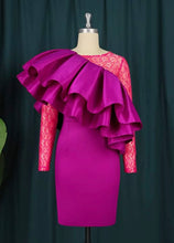 Load image into Gallery viewer, Pretty Pinky Ruffled Dress - Plus Size Available