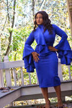 Load image into Gallery viewer, Classic Ruffle Sleeve Midi (Plus Size Available) *New