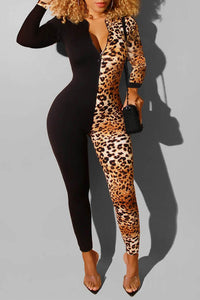 Two-Tone Jaguar Jumpsuit
