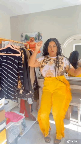 Fall Fringed Joggers - Plus Size Available