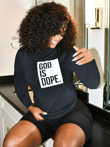 God is Dope Crew Tee - Plus Size Available
