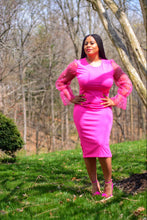 Load image into Gallery viewer, Pearls are Always Appropriate Midi Bodycon