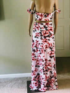 Floral Cut Out Sundress - Plus Size Available