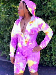 Tye Dye Corsette Set - Plus Size (Pre-Order)