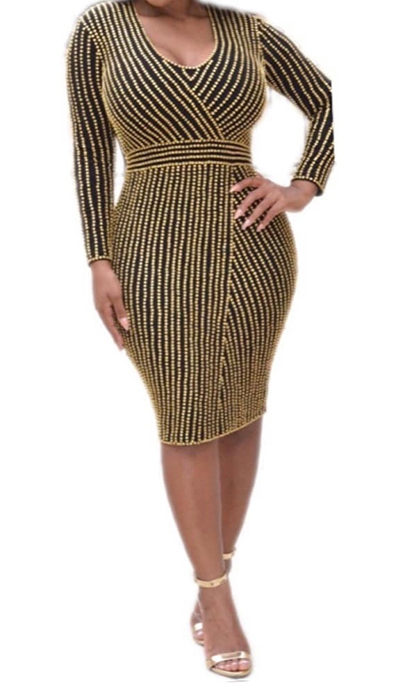 SLAY x ADC Queen of Solace Knee Dress