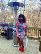 Load image into Gallery viewer, Sprung Out Tye Dye Dress (Plus Size)