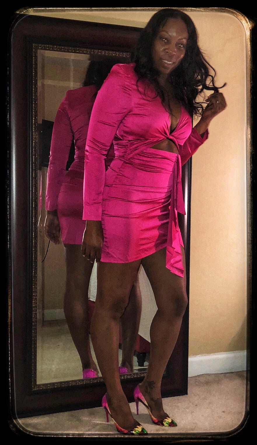 For the Life of Kylie Satin Mini