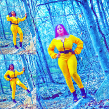 Load image into Gallery viewer, Athleisure Off-the-Shoulder Jumpsuit