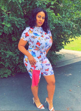 Load image into Gallery viewer, Butterfly 2pc Short Set - Plus Size Available