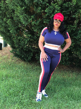 Load image into Gallery viewer, Athleisure 2pc Track Set - Plus Size Available