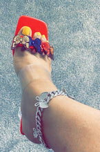 Load image into Gallery viewer, Cuban Rhinestone Butterfly Necklace - Anklet - Bracelet