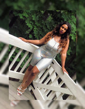 Load image into Gallery viewer, Futuristic Iridescent Romper