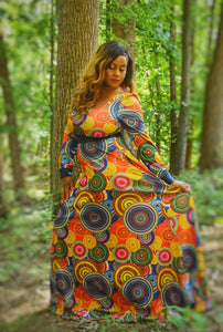 She is Courageous Maxi Dress (Plus Size Available)