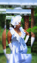 Load image into Gallery viewer, Queen of Diamonds Scuba Ruffle Midi (Plus Size Only)