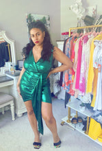 Load image into Gallery viewer, Green Dreams Metallic Mini - Plus Size Available