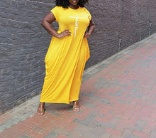 Load image into Gallery viewer, Faith Tee Dress (Plus Size Only)