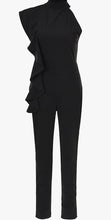 Load image into Gallery viewer, Ruffle Shoulder Jumpsuit
