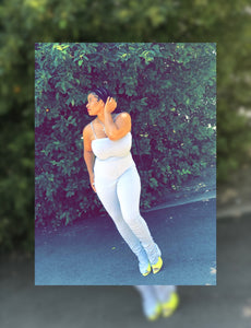 Athleisure Ruching Bottom Jumpsuit - Plus Size Available (Pre-Order)