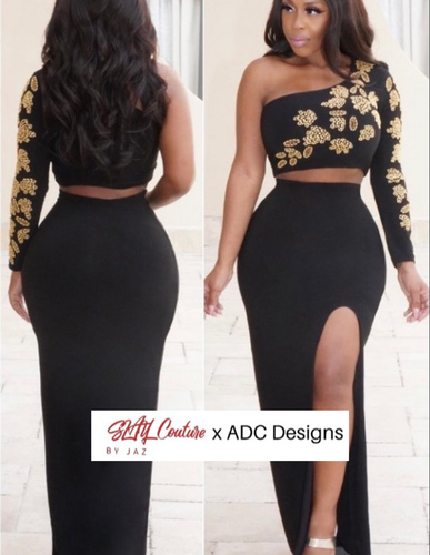 SLAY x ADC Dubai 2pc Skirt Set