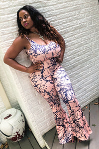 Paint the City Bell Bottom Jumpsuit