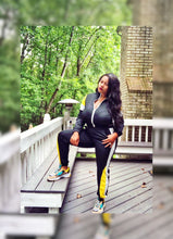 Load image into Gallery viewer, Athleisure Crop Tracksuit II (Plus Size Available)
