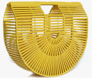 Beach Ready Bamboo Purse