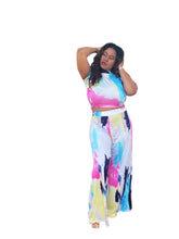 Load image into Gallery viewer, Water Color Dressy Pant Set (Plus Size Available)