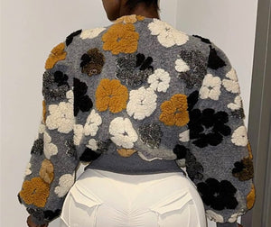 Boutique Floral Bomber