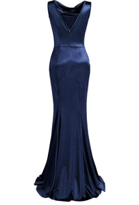 Only You Satin Gown (Plus Size Available)