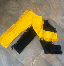 Load image into Gallery viewer, Fall Fringed Joggers - Plus Size Available