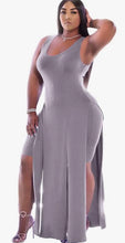 Load image into Gallery viewer, Split Tank Short Set (Plus Size Available)