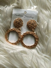 Load image into Gallery viewer, Cleopatra Gold Plated Earrings