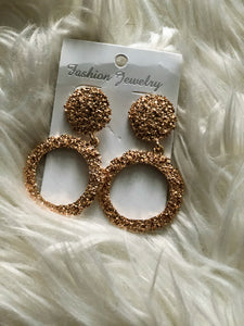 Cleopatra Gold Plated Earrings