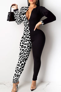 Two-Tone Jaguar Jumpsuit
