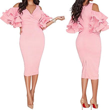 Load image into Gallery viewer, She is Fearless Midi Dress (Plus Size Available)