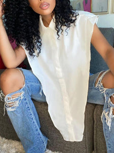 Sideless Button Downs